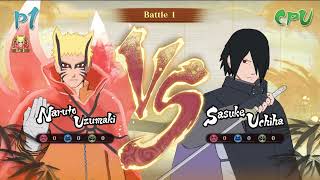 Naruto Baryon Mode Vs Sasuke Uchiha : NARUTO X BORUTO Ultimate Ninja STORM CONNECTIONS