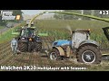 Real Hard Condition of Silage Harvesting│Walchen 2K20 With Season│FS 19│Timelapse#13