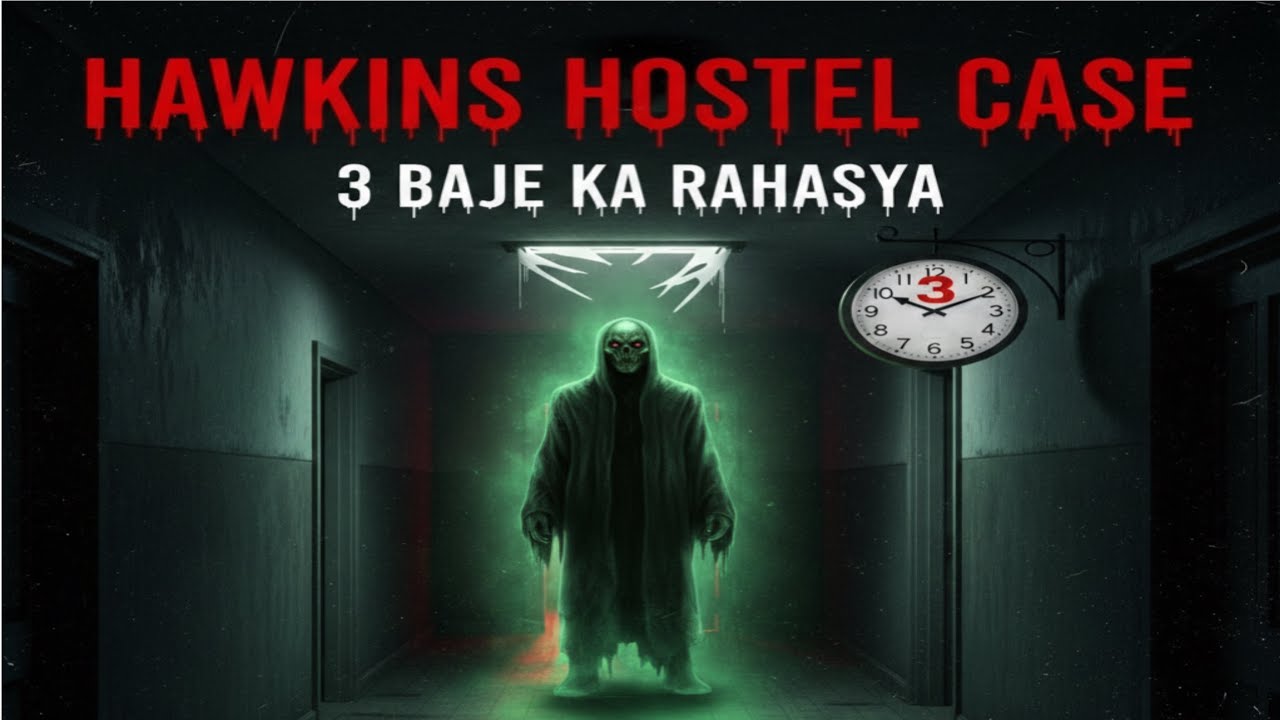 Hawkins Hostel Case 😱 | 3 Baje Ka Rahasya | Sachchi Darawani Kahani | Hindi Horror Story
