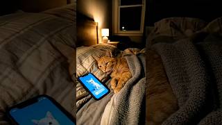 Cat girlfriend call coming on the mobile 😜👀😂😂🥰#funny #cat #shorts