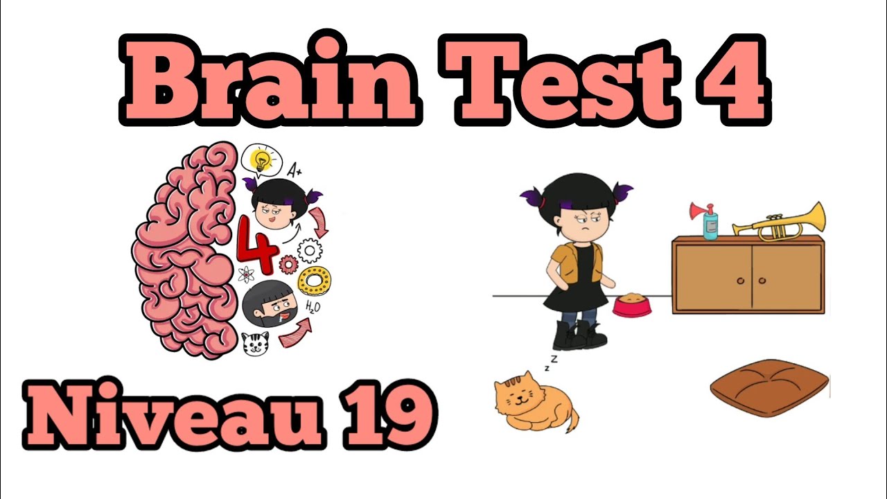 Brain Test 4: Tricky Friends - Niveau 19 Francais Solution