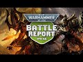 Nurgle Daemons vs Orks Warhammer 40k Battle Report Ep 45