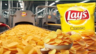 Inside The Lays Factory How Millions Of Potato Chips Are Made -4K