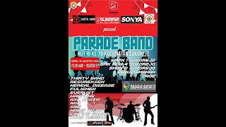 🛑 LIVE PARADE BAND Dalam Rangka Memperingati HUT RI Ke - 79 Kecamatan Sukorejo