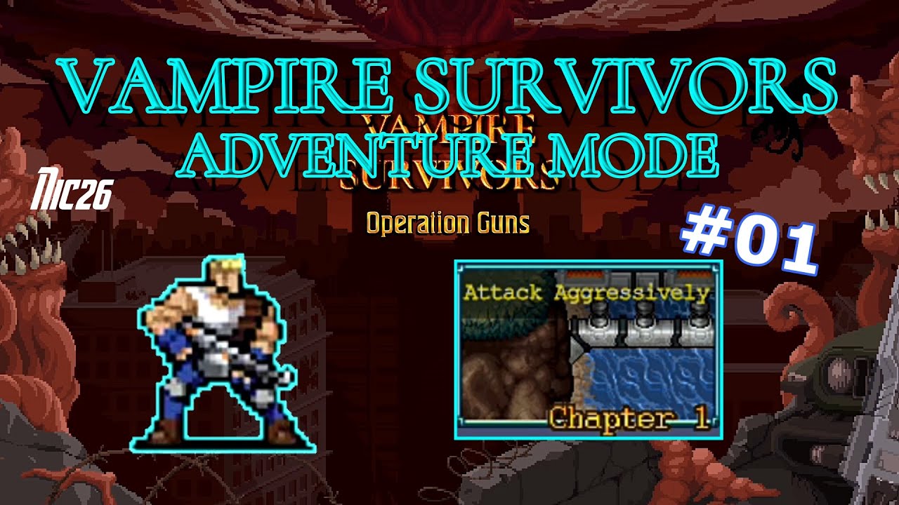 VS Adventure Mode - 01 Attack Aggressively (Contra DLC)