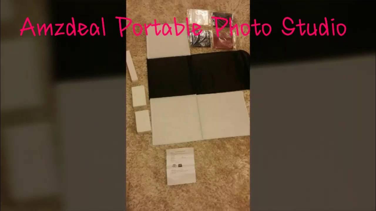 Amzdeal Portable Camera Photo Studio YouTube