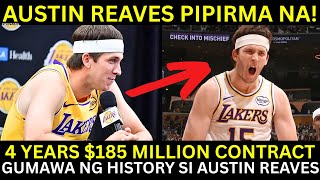 Austin Reaves PIPIRMA na ng MAX CONTRACT sa Lakers! | Gumawa ng History ang UNDRAFTED Player