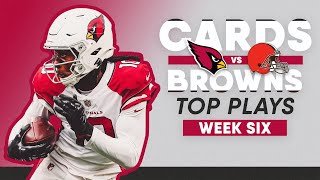 Top Plays from Week 6 Win vs. Browns | Arizona Cardinals