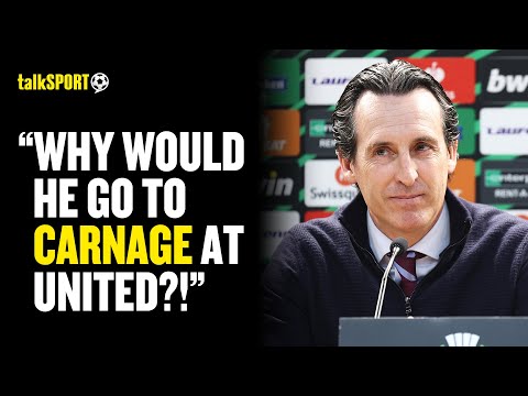 Gabby Agbonlahor INSISTS Unai Emery Would NEVER Leave Aston Villa For The &#39;CARNAGE&#39; Of Man United 😳
