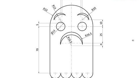 T-Flex CAD 15 2D - Exercise 62