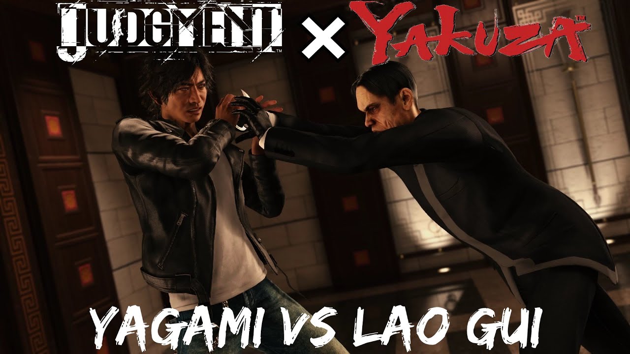 Judgment x Yakuza: Yagami vs Lao Gui [ft. Liumang Chant] - YouTube