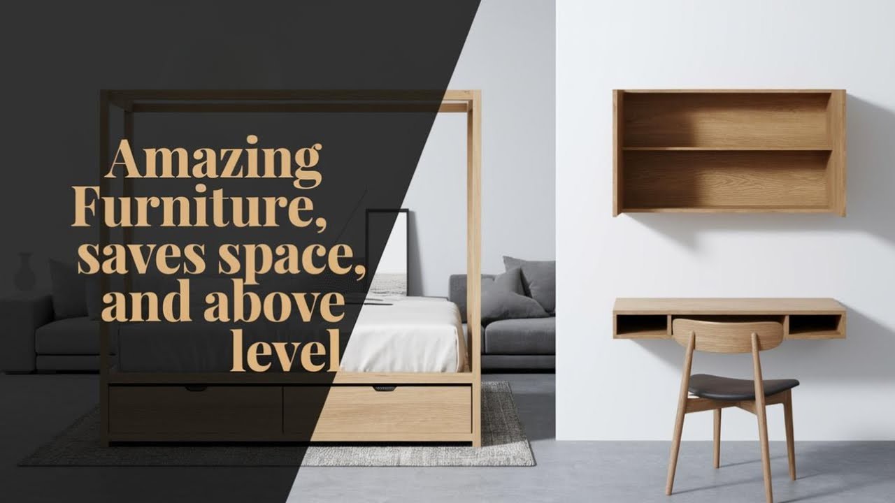 Amazing Furniture saves space above level YouTube