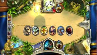 shaman deathrattle Hearthstone ranked gameplay [Leeroy + 2 x Shadowstep= 18 damage combo]