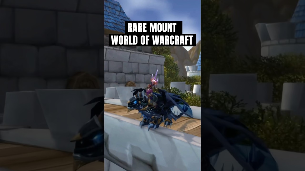RARE MOUNT in World of Warcraft👀 0.01% DROP RATE🤯