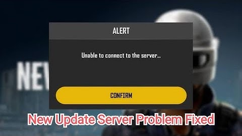 Pubg New State Unable to connect server problem after a new update, fixed... #server #pubg #fixed