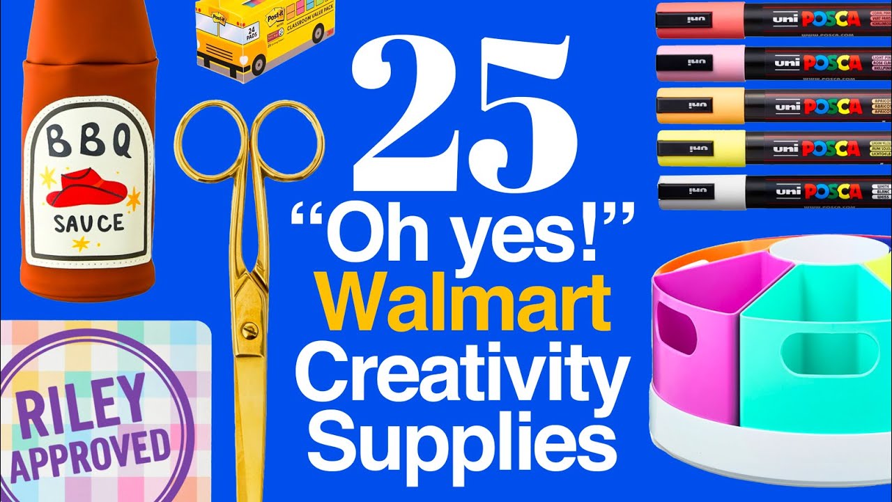 Walmart Creativity Picks for Back to School: Pencil Cases, Folders, and Organizers