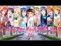 Love Live! A Song For You! You? You!! - &mu;'s [Rom/Eng] Lyrics Color Coding