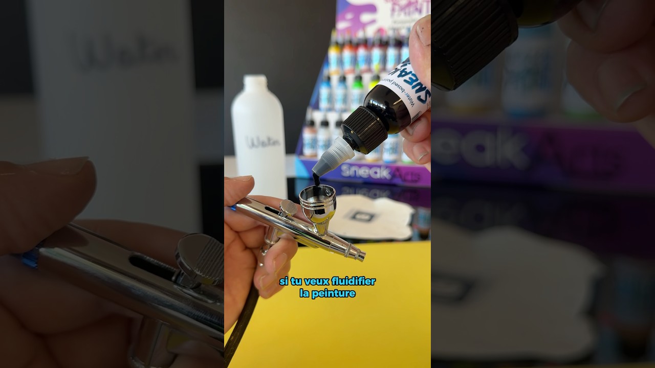 Tuto Aérographe et dilution ✅