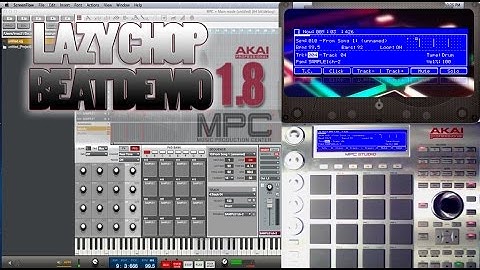 Akai MPC v1.8 | Lazy Chop | Live Beat | MPC Renaissance | MPC Studio