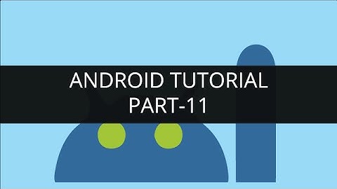 Android Tutorial - SQLite Example (Part-11) | Edureka