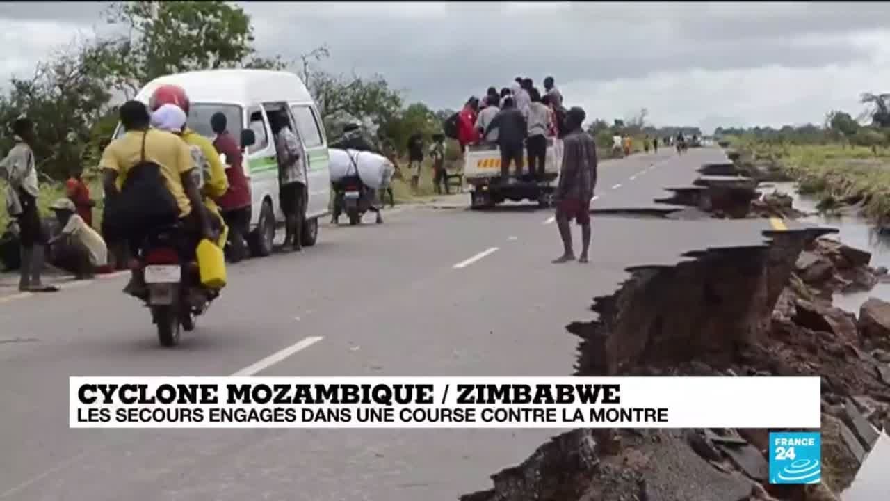 Au Mozambique, les secours engagés dans une course contre la montre