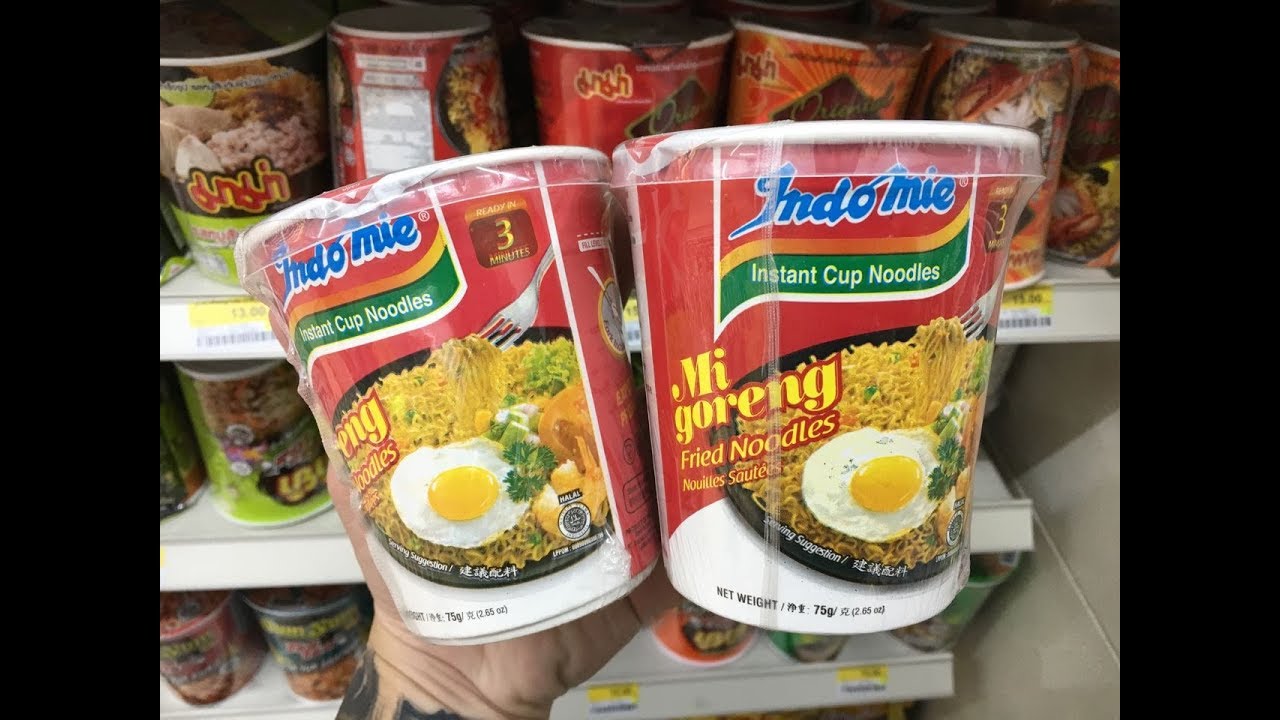 i LOVE Indonesian food 7 Indomie  Mie  Goreng  in a cup 