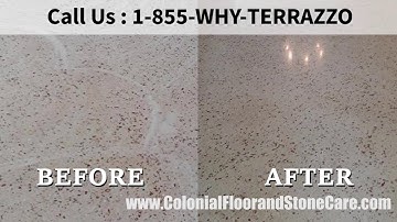 How to Restore Terrazzo Floors Services in Palm Beach