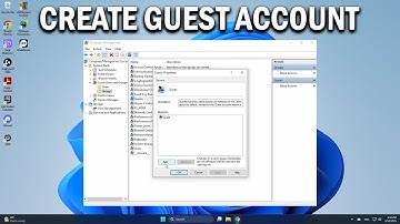 How To Create Guest Account in Windows 10 with Limited Access - Easy Fix