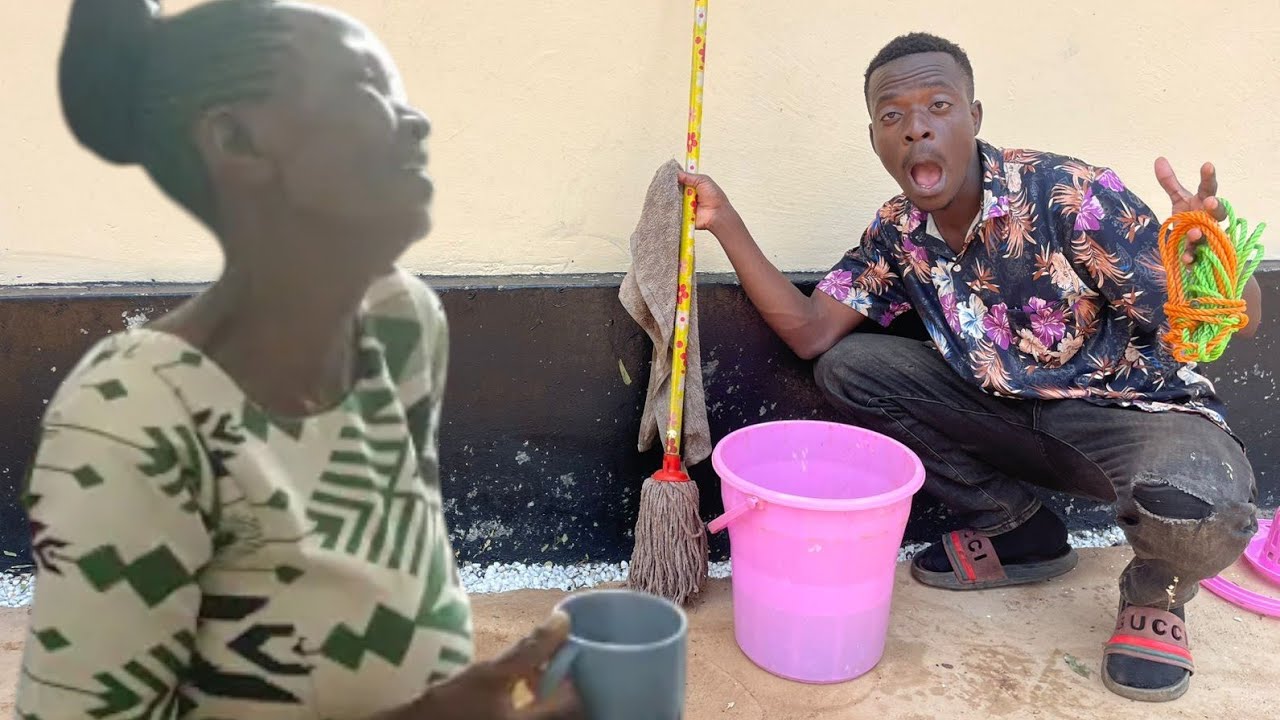 O.M.G☺️🥳!! SEE HOW I CLEANED GRANDMA'S DIRTY 🤯  WALLS  AFTER HEVY RAINS. SHE THANKED ME!! 