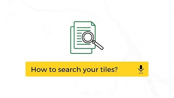 Basic Tutorial 1: How to search tiles
