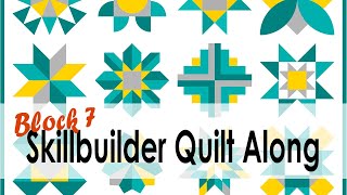 Online Quilting Bee Skill Builder Block 7 with On Williams Street