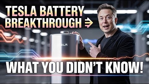 Elon Musk Reveals 2026 Tesla Battery Breakthrough — What He Never Told the Public Before!