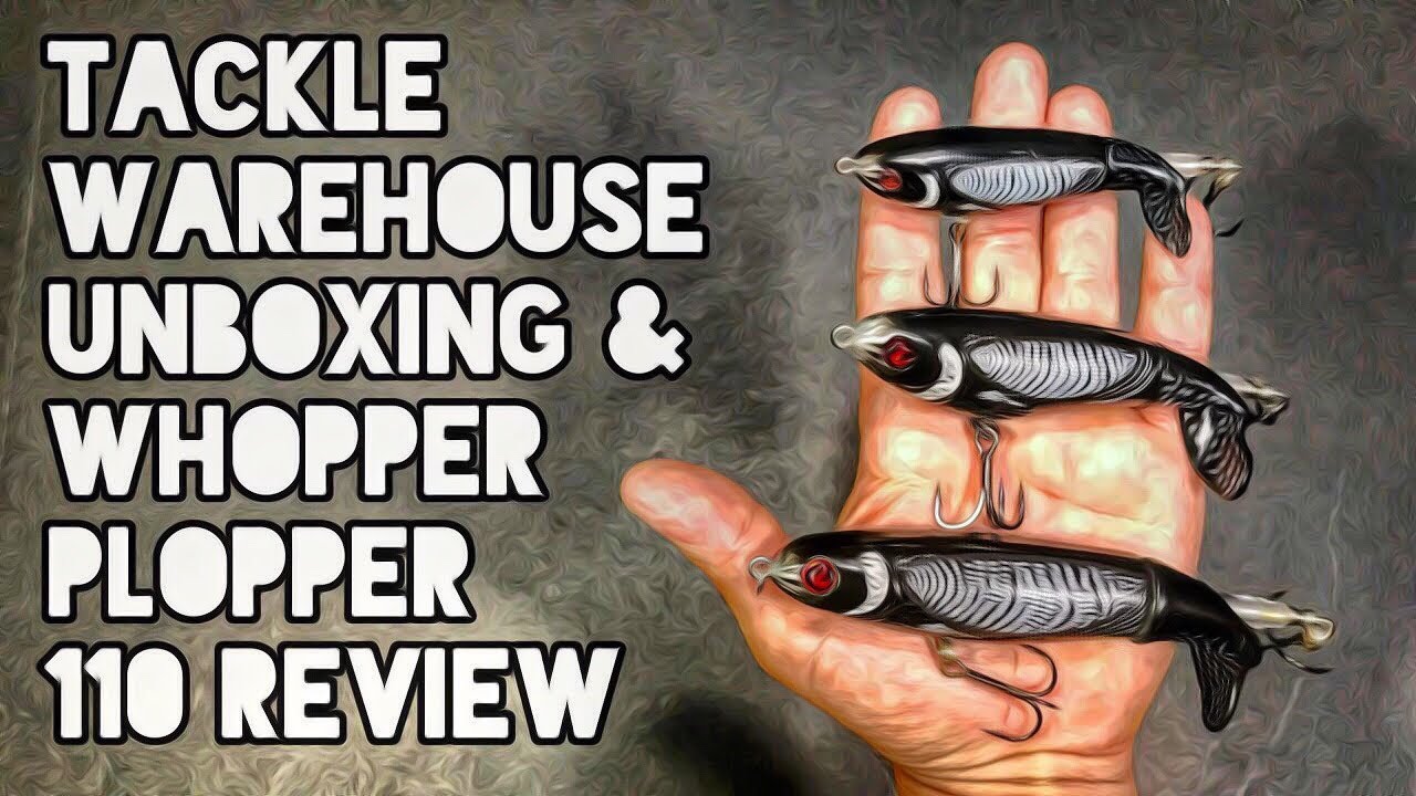 Tackle Warehouse Unboxing & Whopper Plopper 110 Review 