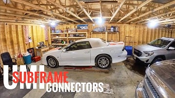 UMI Subframe connector install - 4th gen Fbody subframe connectors - 2002 Camaro SS