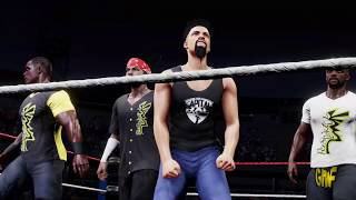 WWE 2K20 2020 06 10 - GPWF - BackYard Brawl - p1 - Verse Ace VS SoulDjinn