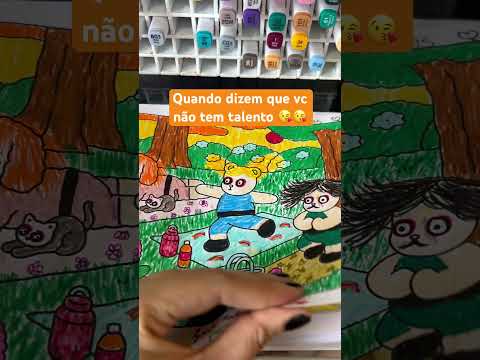 Quando dizem que eu não sei pintar bobbie goods #bobbiegods #bobbiegoodscoloringbook #art