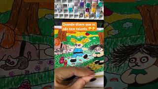 When they say I can't paint bobbie goods #bobbiegods #bobbiegoodscoloringbook #art screenshot 1