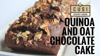 Let's start the week right with this quinoa and oat chocolate cake
recipe a empezar la semana bien con nuestra torta de quinua y avena!