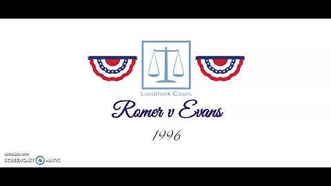 Romer v Evans (1996)