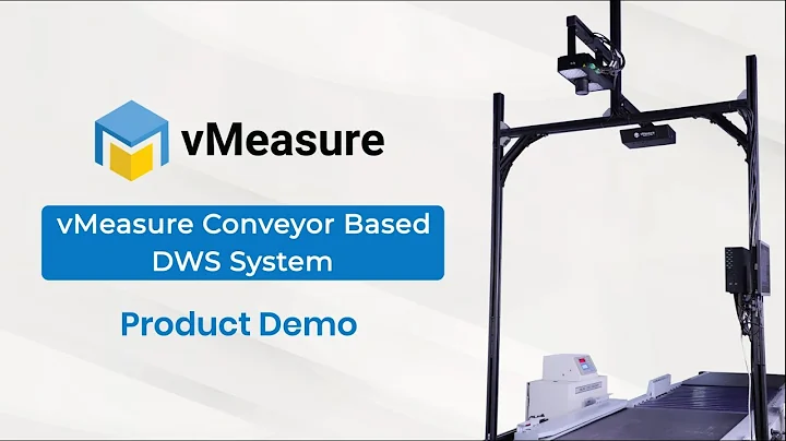 vMeasure Conveyor Based DWS System | Product Demo | Conveyor DWS System with Checkweigher