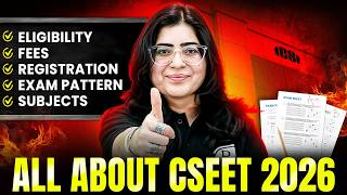 CSEET 2026 Complete Guide 🔥 | Eligibility, Fees, Registration &amp; Subjects | CS Course Details