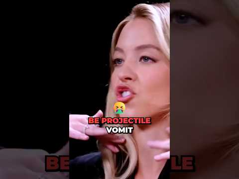 Sydney Sweeney Behind The Scenes Of Realistic On Screen Vomiting