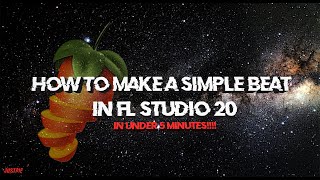 How to make a SIMPLE but FIRE Trap Beat in Fl Studio 20 - JustPie