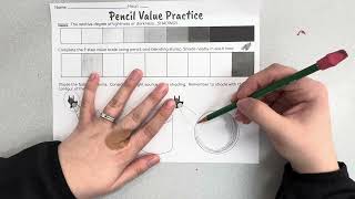 Value Shading Worksheet - Tips for success Value Form Shading Worksheet