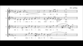 Kyrie (from the Missa Spe Salvi)