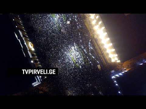 არა რუსულ კანონს !!! პროტესტი თბილისში