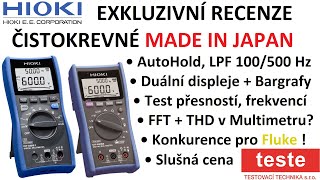 Japonské multimetry Hioki DT4256 a DT4261