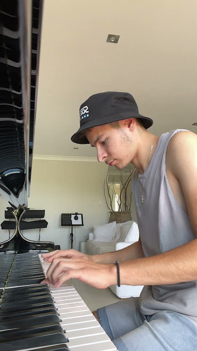'HABIBI' BY RICKY RICH ON PIANO 🔥🎹 #shorts