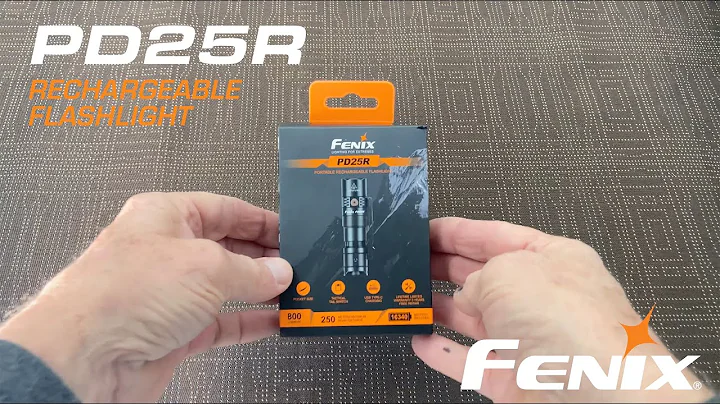 Fenix PD25R Rechargeable Flashlight - Max 800 lumens in an EDC Size - 天天要闻