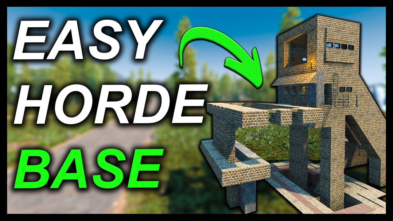 EASY SUPER Effective Horde Night BASE 7 Days To Die Alpha 21 YouTube easy-super-effective-horde-night-base-7-days-to-die-alpha-21-youtube